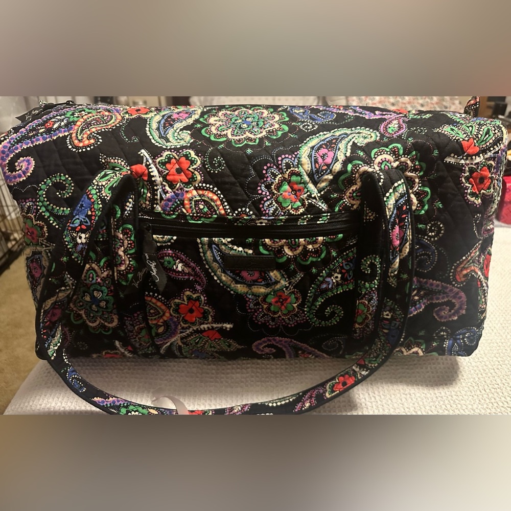 Vera Bradley Women's Large Travel Duffel Bag, Cotton